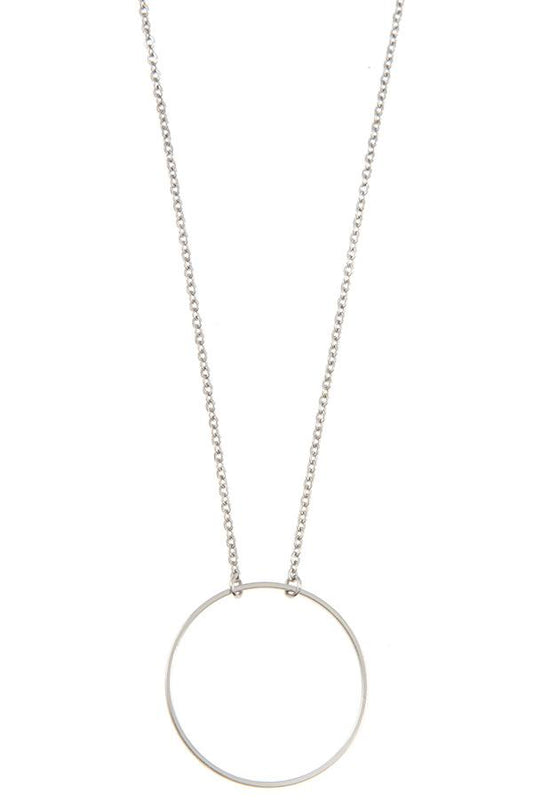 Ring pendant necklace