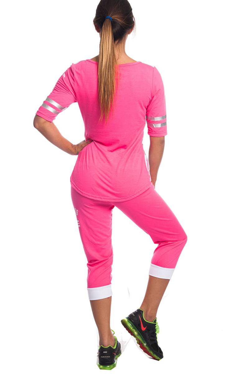 Ladies fashion summer time activity set w/ adjustable drawstring