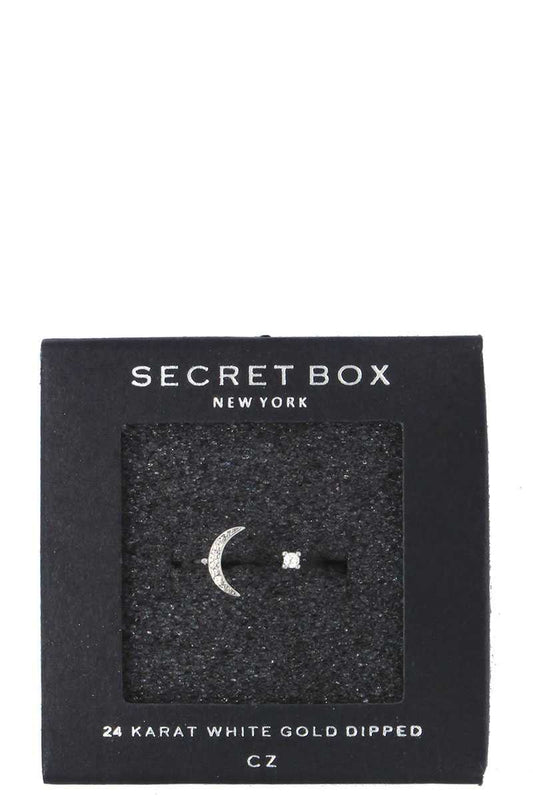 Moon open ring