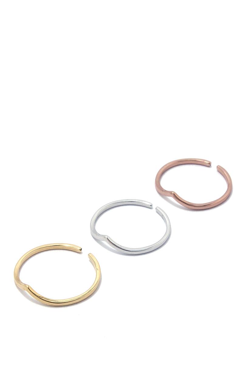 Three ring set