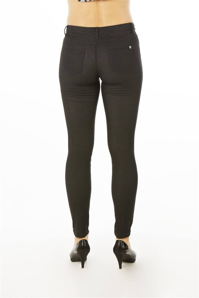 Ladies fashion stretch cotton blend leggings