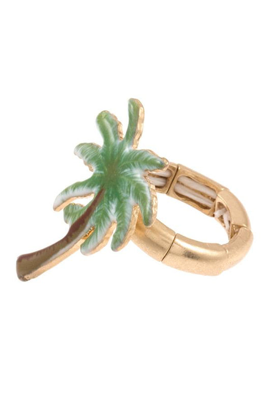Palm tree stretch ring