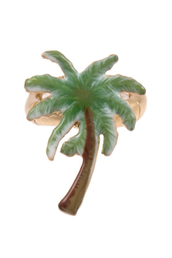 Palm tree stretch ring