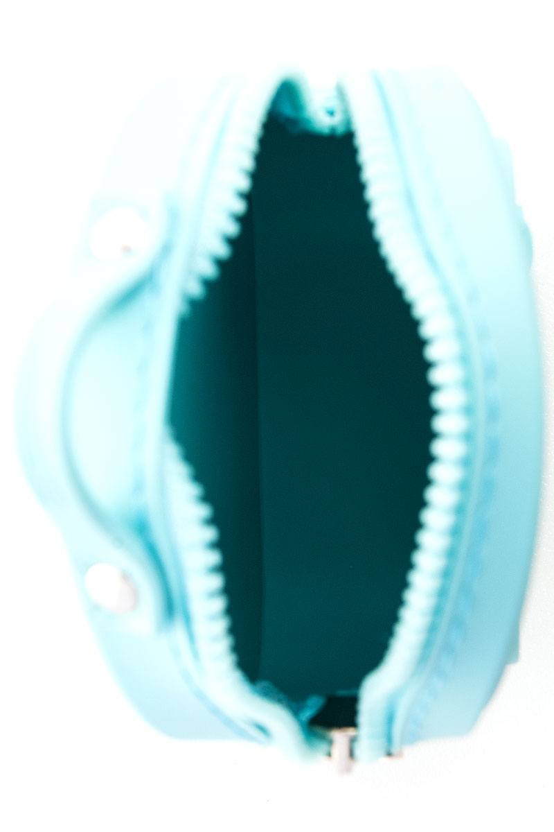 Nicole lee nikky 3d backapck design silicone coin purse wallet