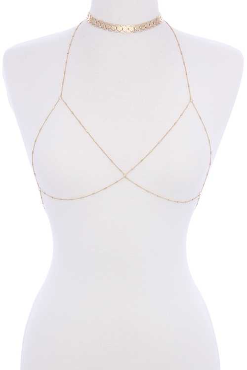 Metal necklace