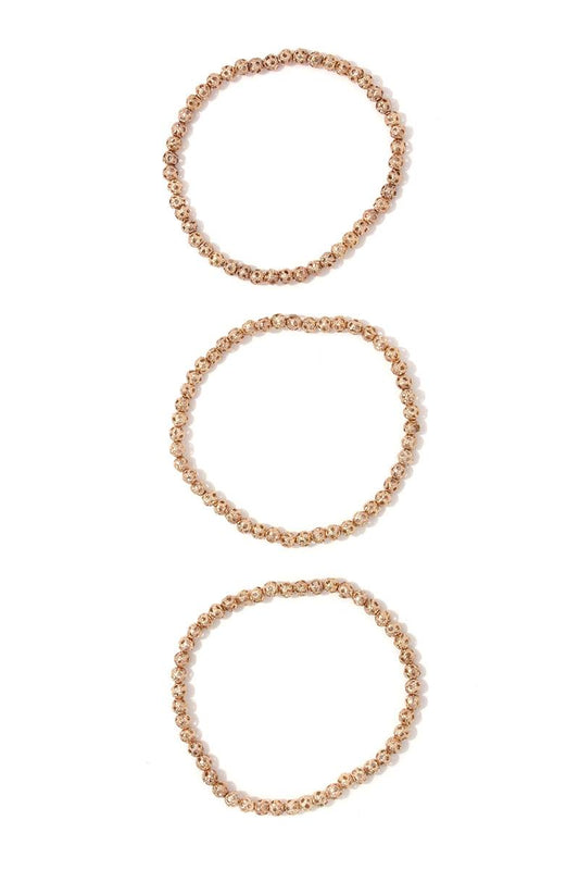 Beaded stretch bracelet