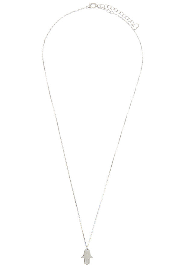 Hand pendant necklace