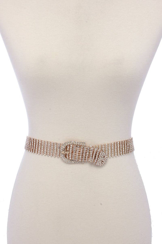 Rhinestone belt