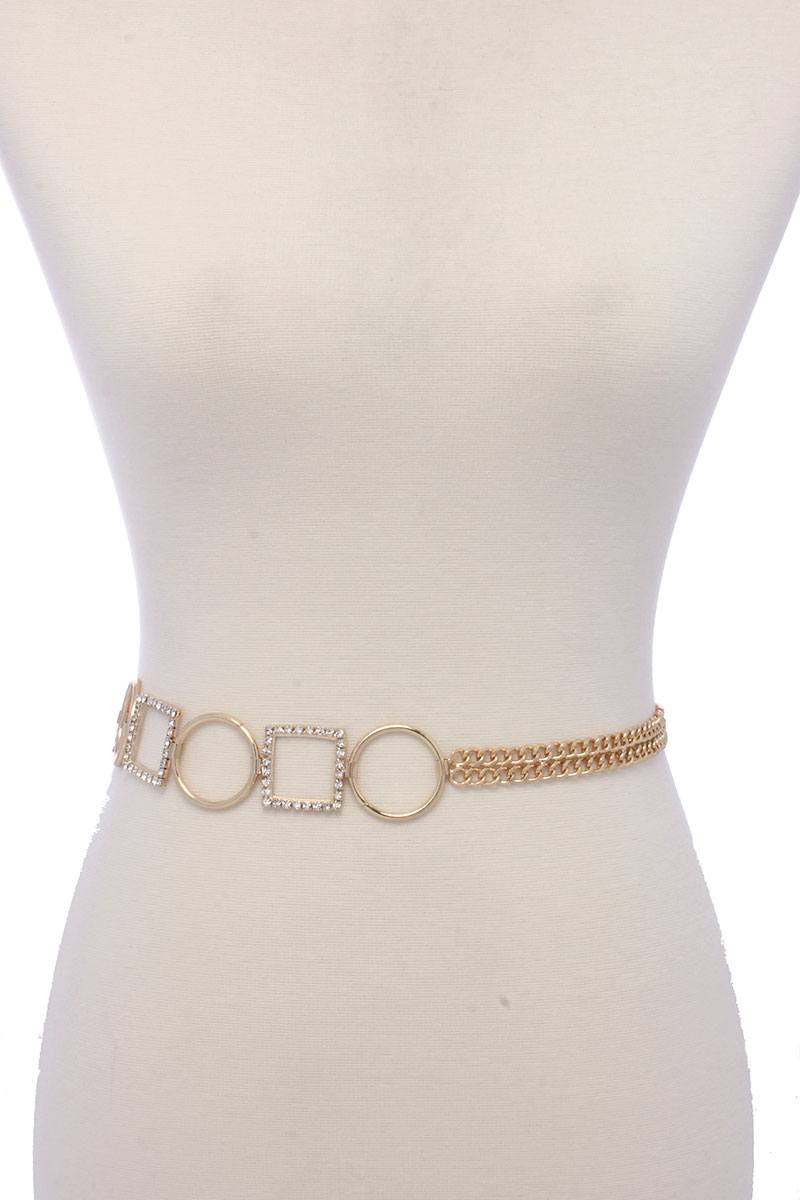 Rhinestone belt
