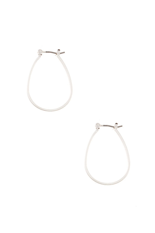 Mini cut out earring