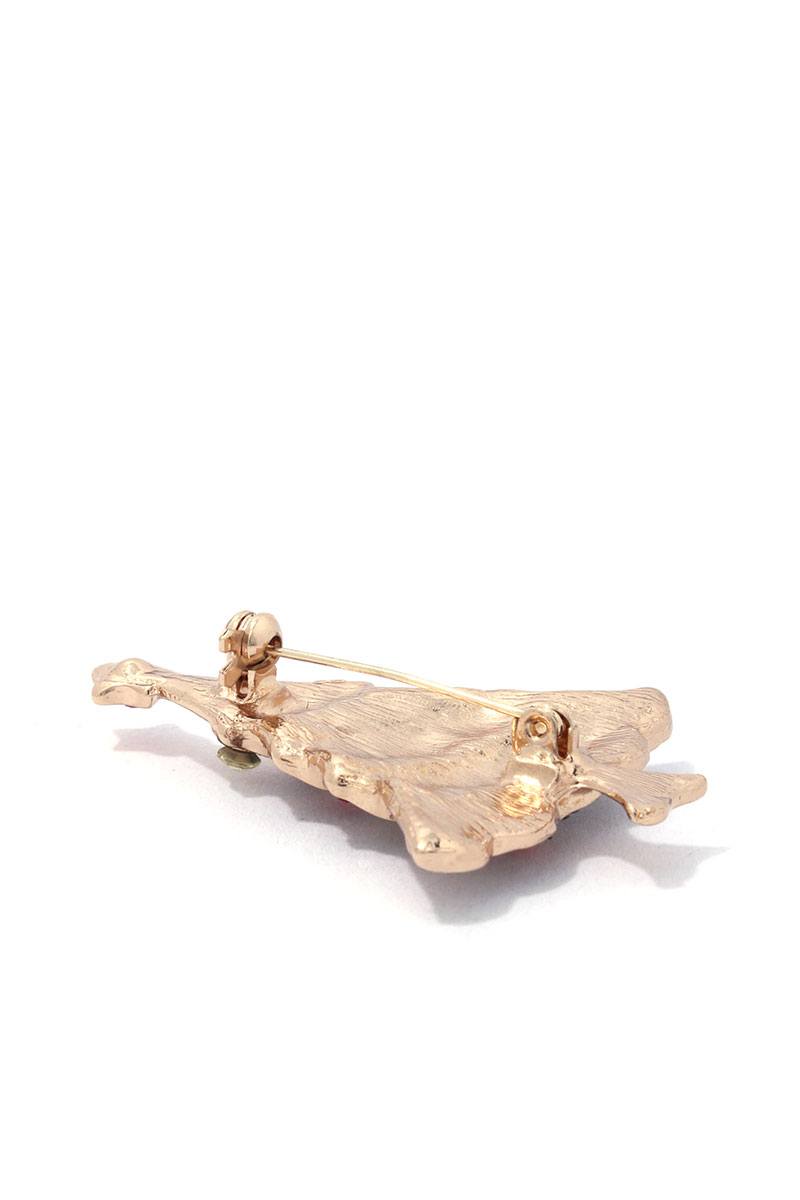 Christmas tree brooch