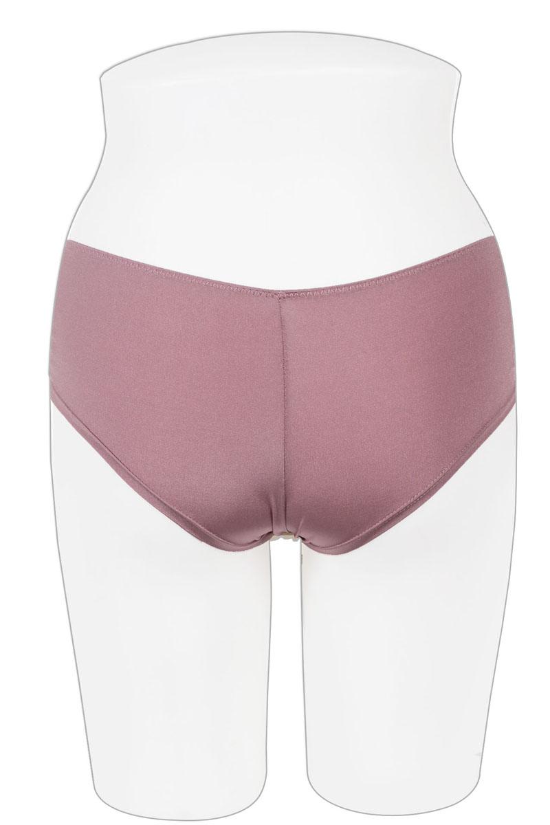 Microfiber & mesh keyholes hipster