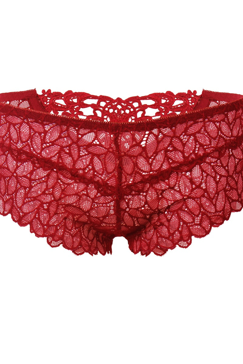 Embroidery cage hi waist bikini