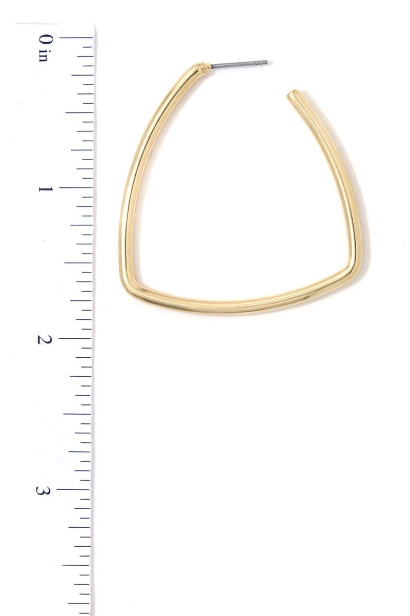 Metal Drop Earring