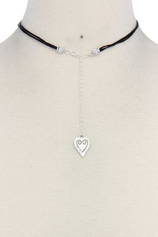 Heart Shape Pendant Necklace