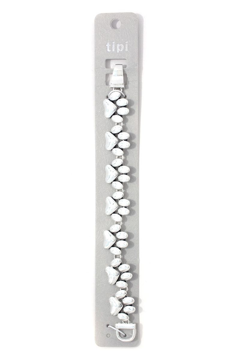 Paw Charm Metal Bracelet