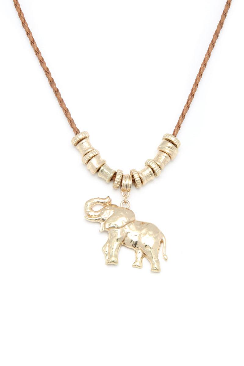 Elephant Charm Necklace