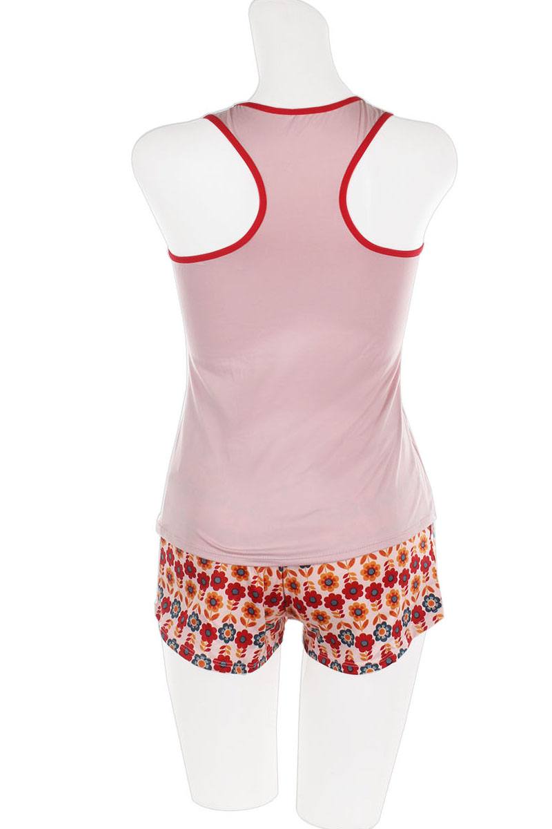 Knit Racerback Tank And Shorts Set