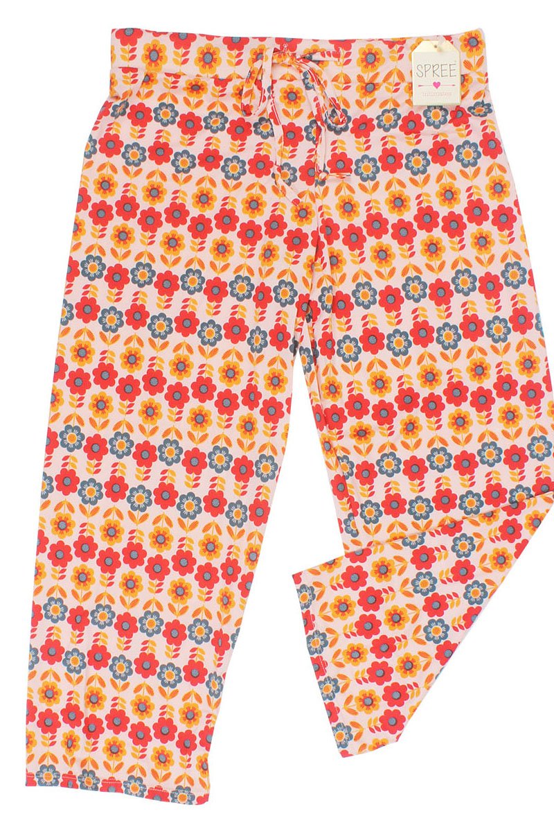 Knit Racerback Tank And Pants Set
