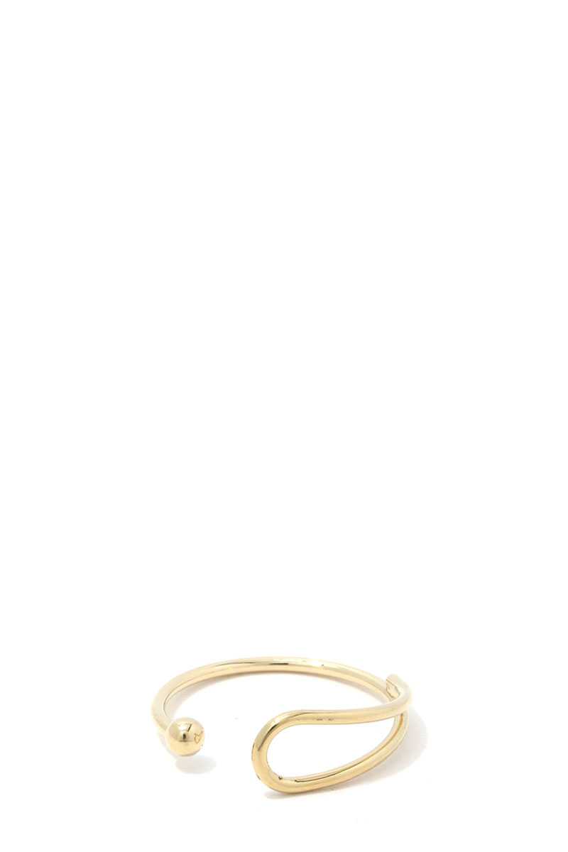 Metal Ball Loop Metal Ring