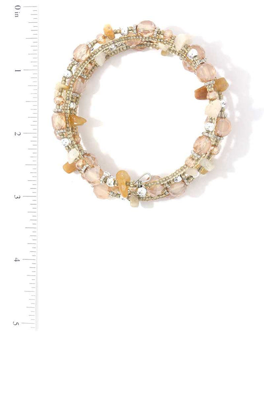 Beaded Wrap Bracelet