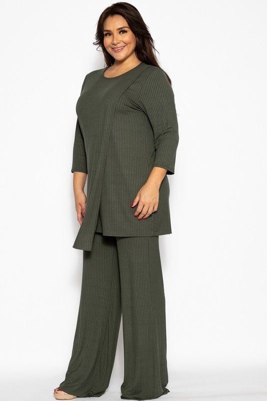 Pleated 2 Piece Set