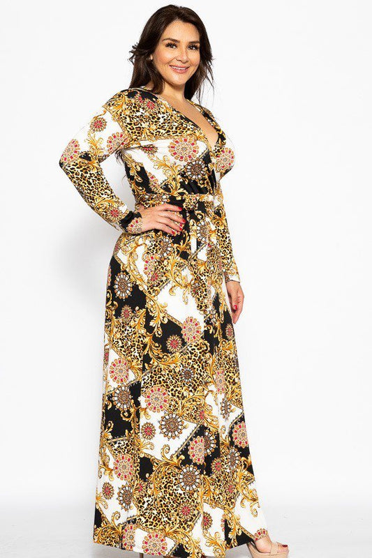 Breathable Autumn Maxi Dress