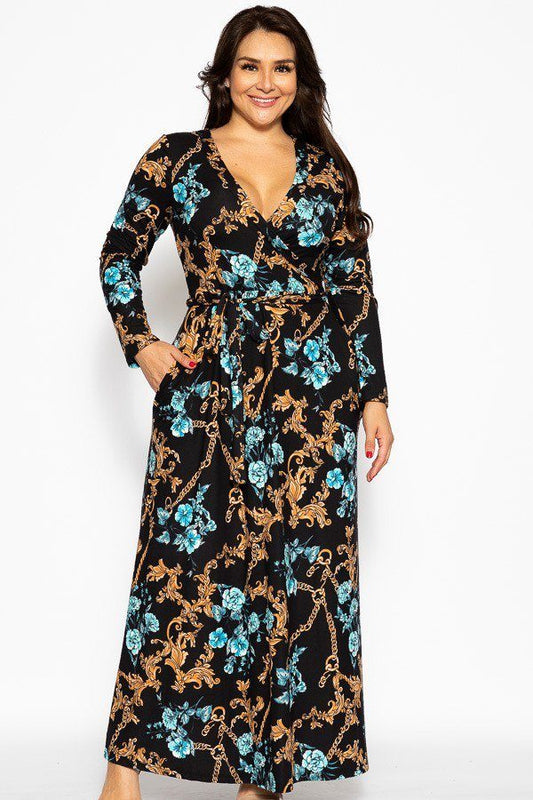 Breathable Autumn Maxi Dress
