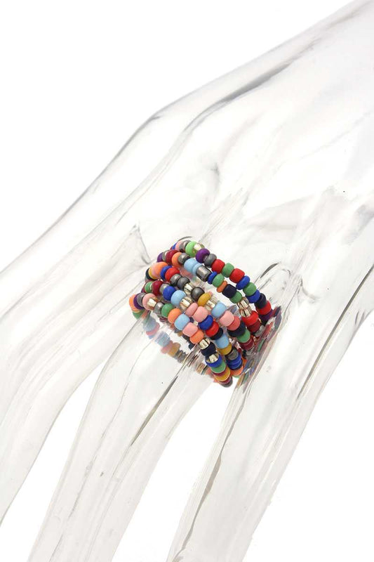 Beaded Stretch Ring