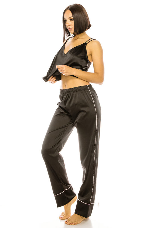 Satin Pj Set