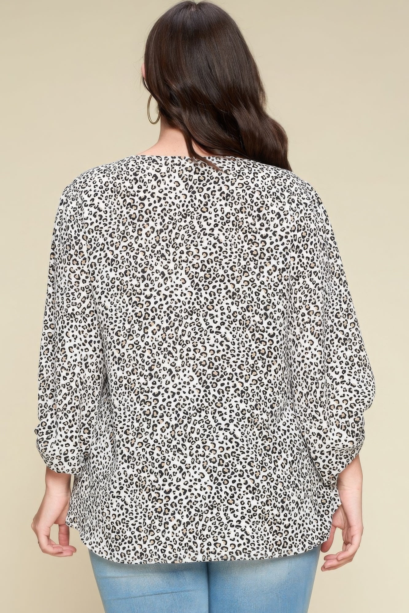 Animal Printed Woven Blouse