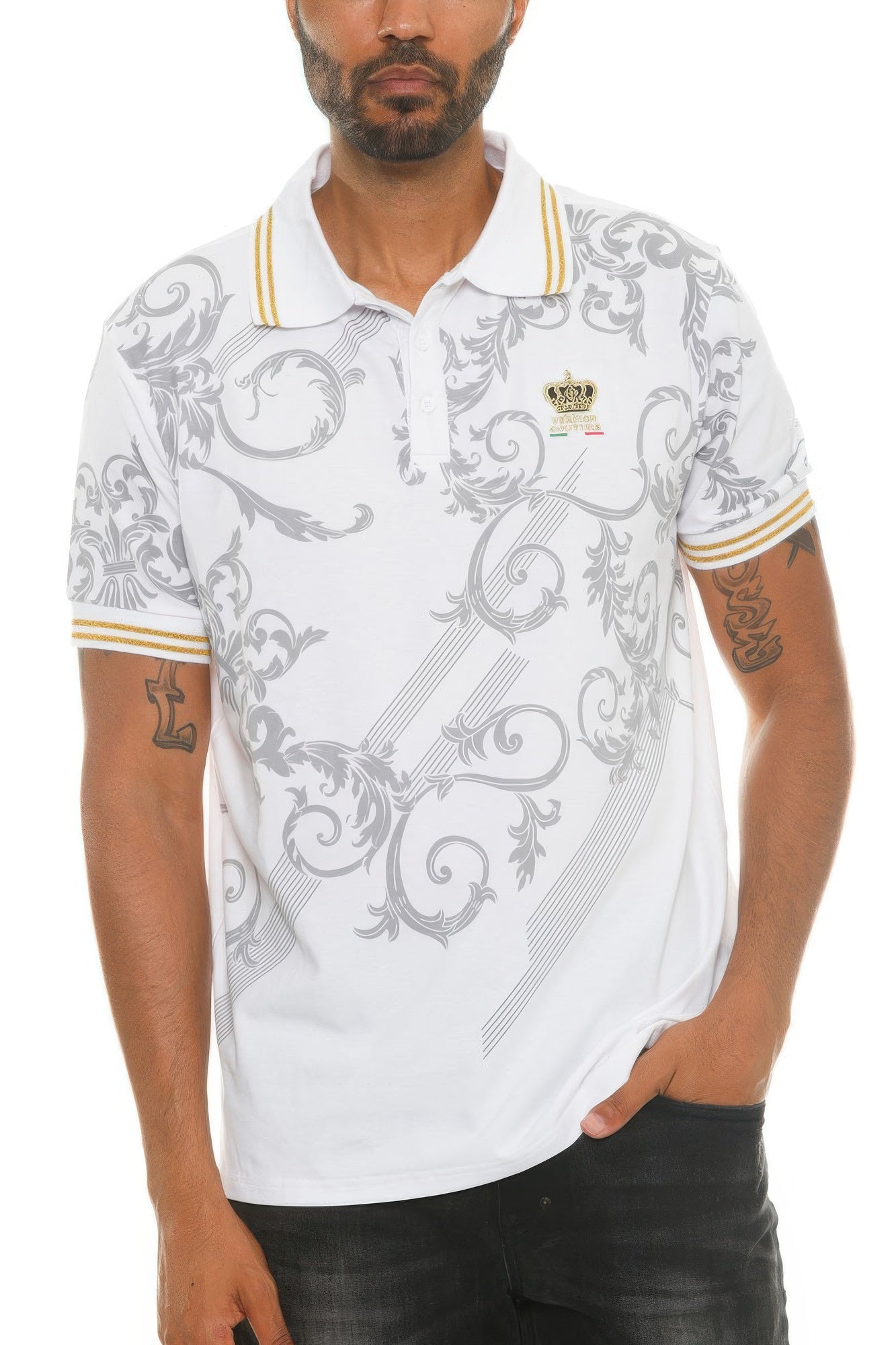 Version Couture Polo Button Down Shirt