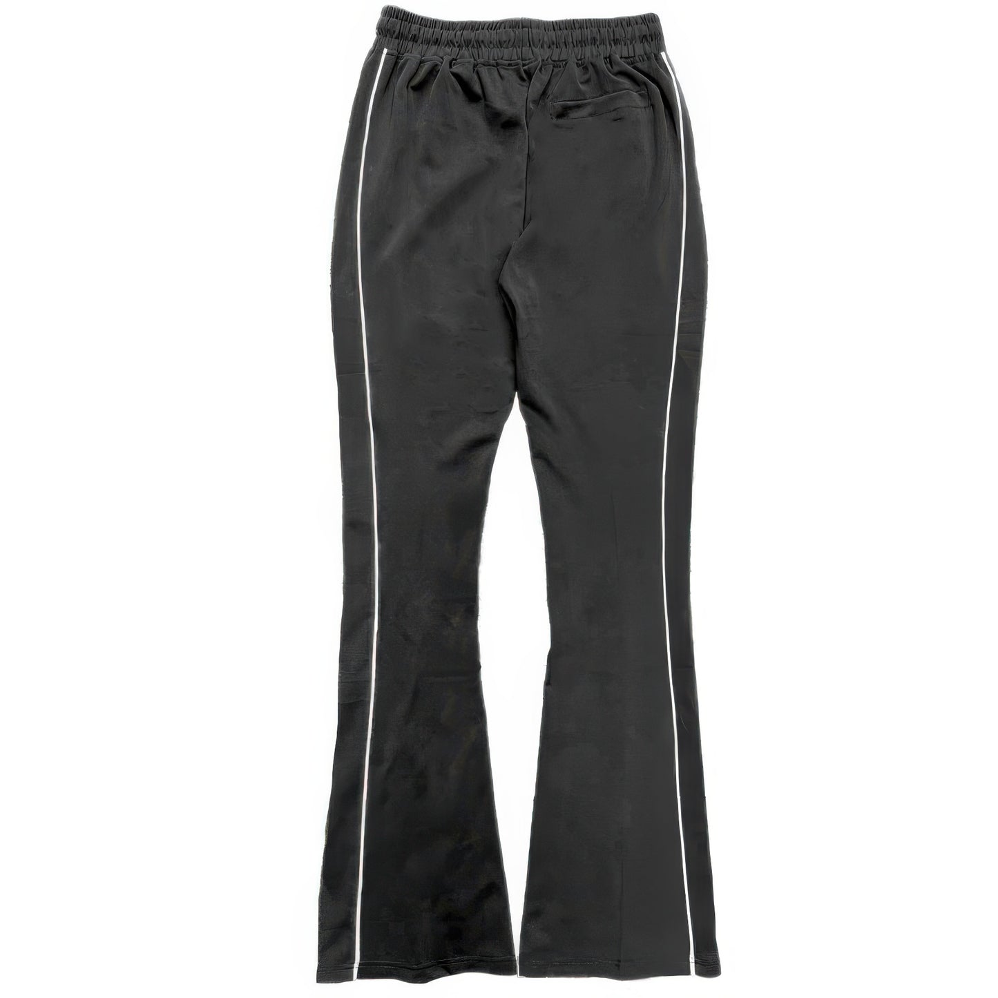 Mens Side Pipe Stacked Flare Pants