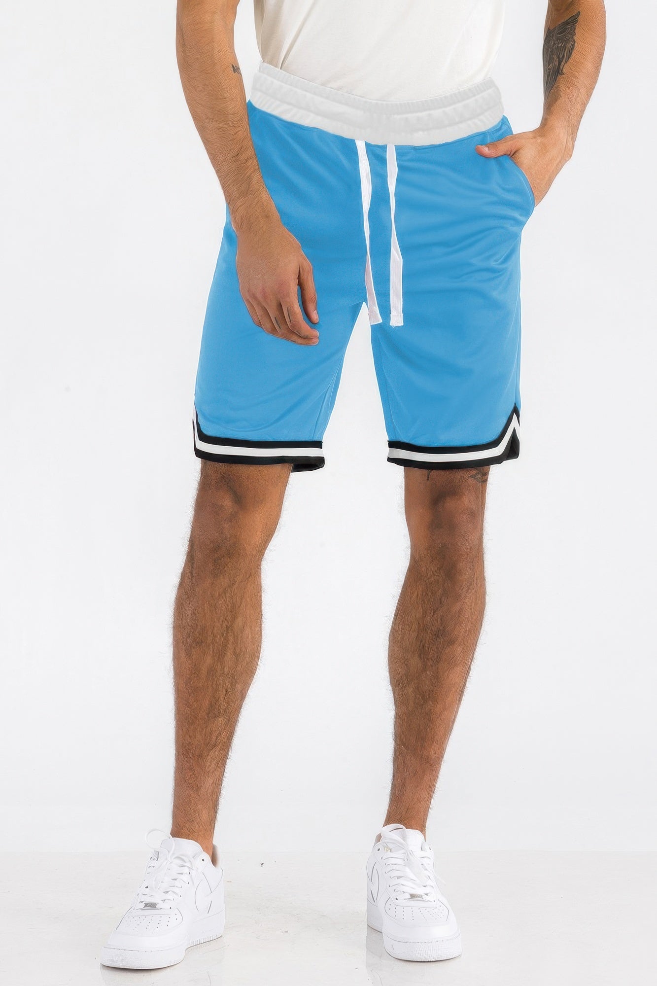 Solid Athletic Basketball Sports Shorts