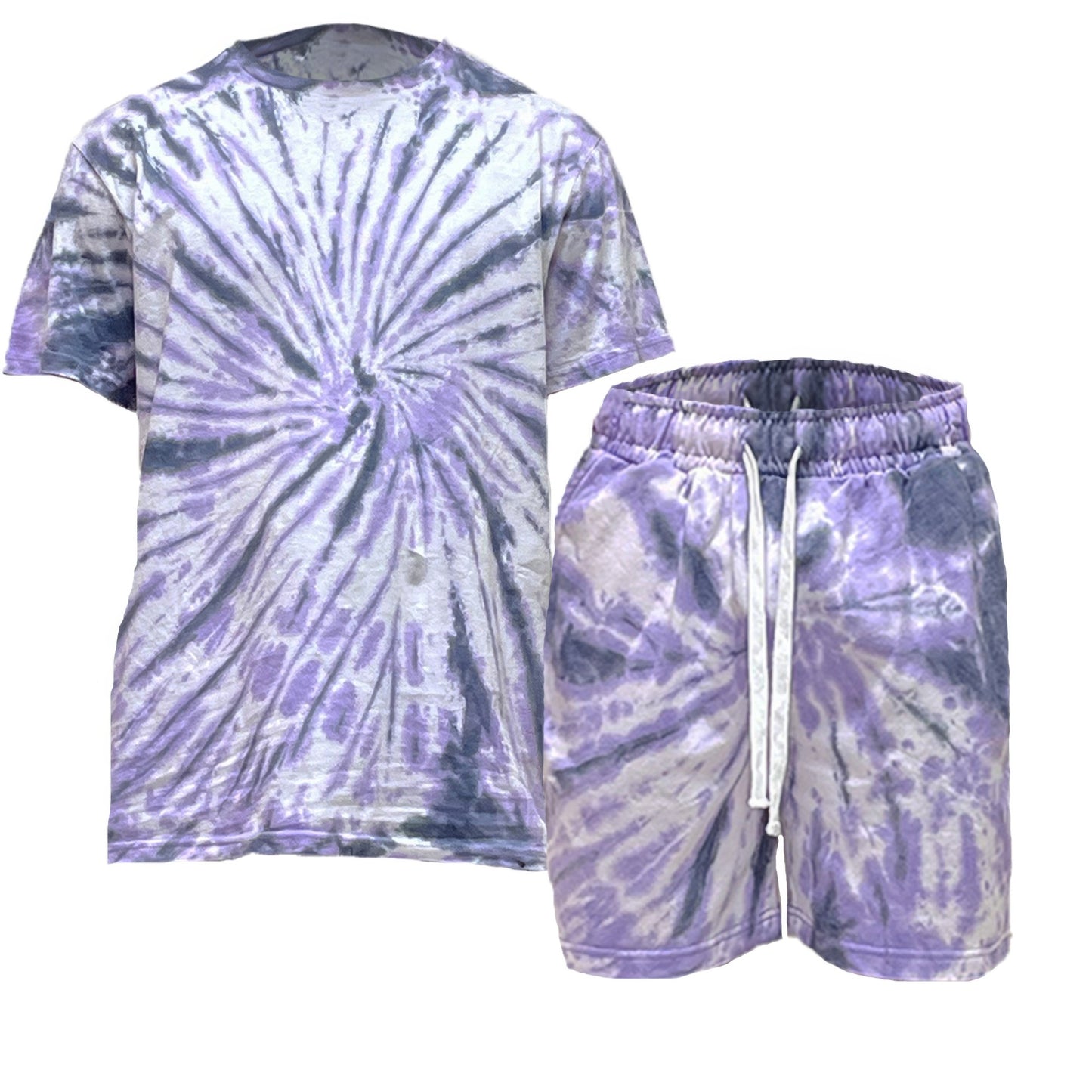 Tye Dye Shirt And Short Set