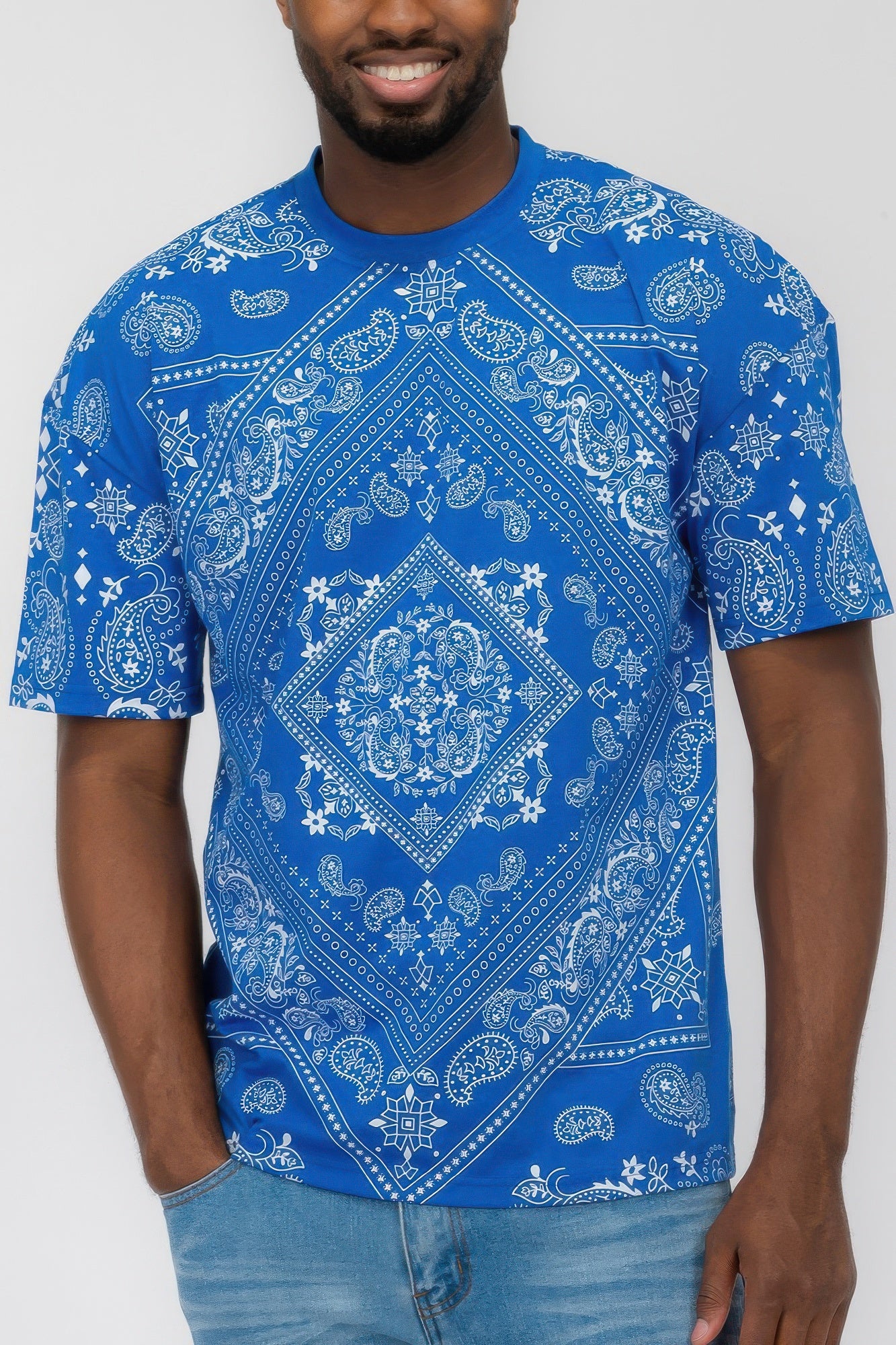 Bandana Print All Over T-shirt