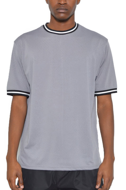 Micromesh Round Neck Tshirt