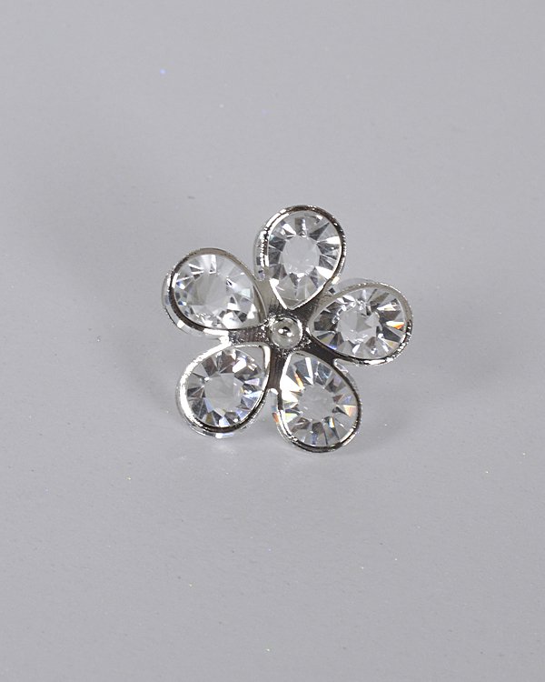 Adjustable Ring with 3D Floral Pattern id.31464