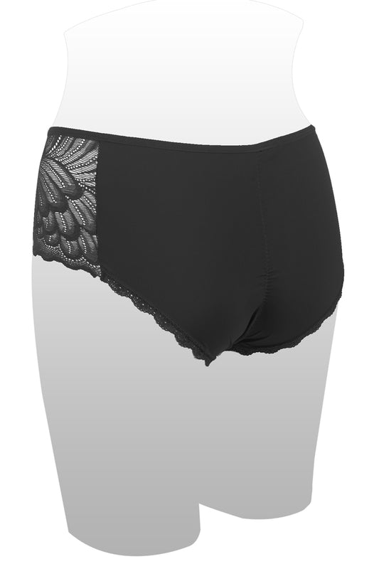 Ladies floral lace side panel bikini
