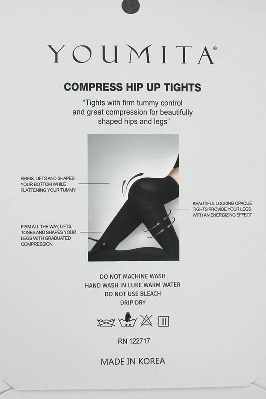 Ladies fashion compress hip up tights
