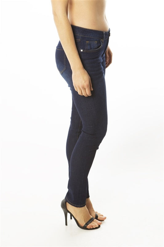 Ladies fashion fitted skinny jeans