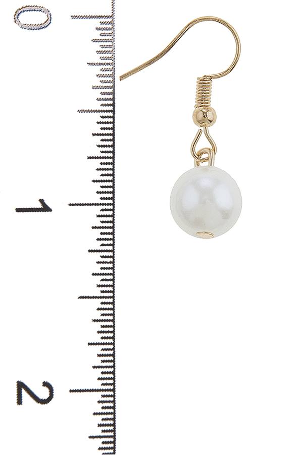 Double layer pearl and cube station necklace set