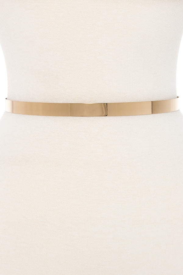 Ladies fashion metal belt