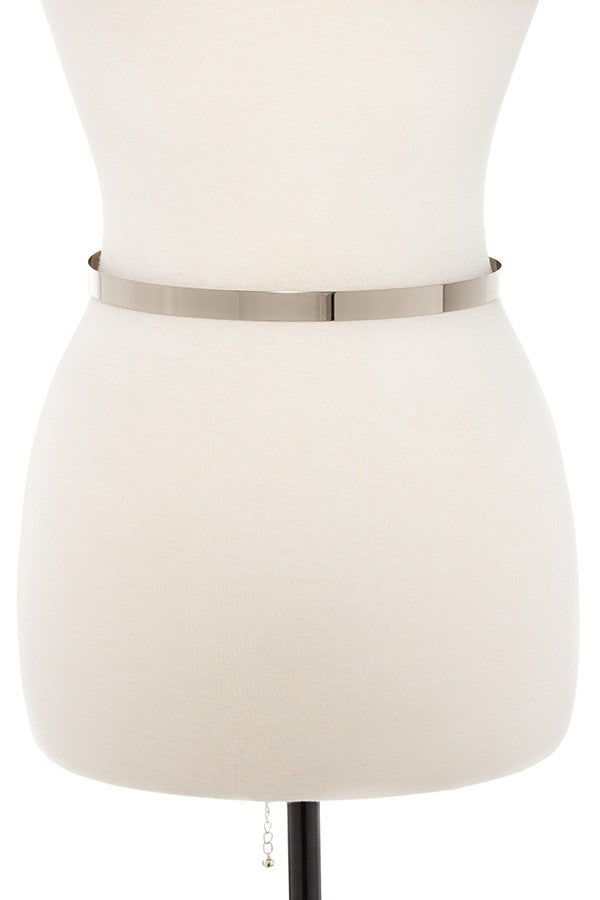 Ladies fashion metal belt