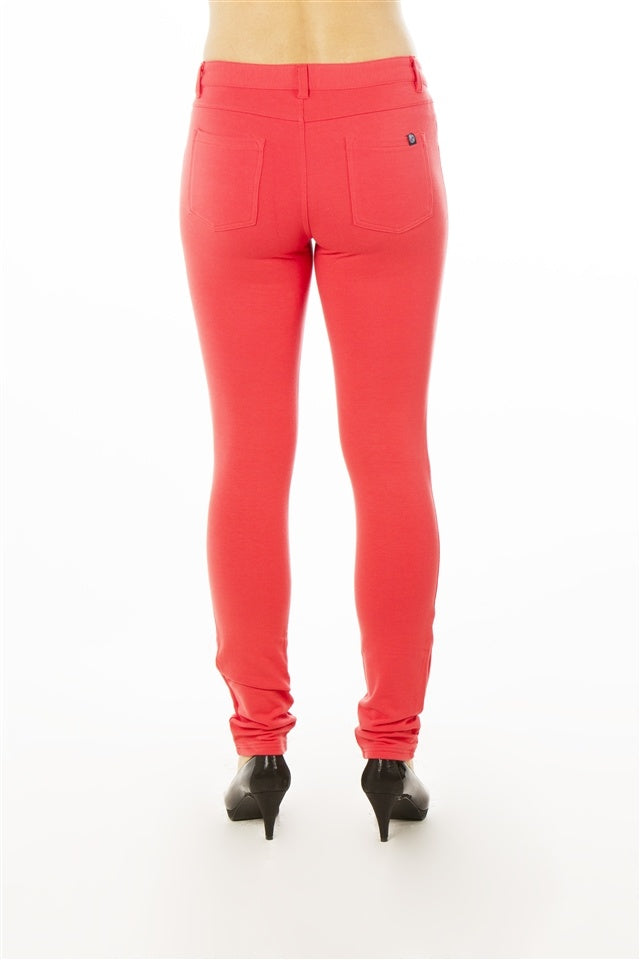 Ladies fashion stretch cotton blend leggings