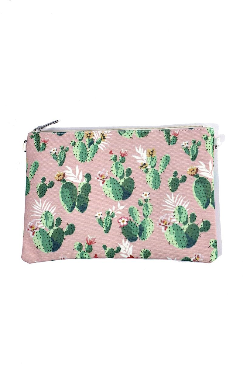 Cactus print crossbody bag