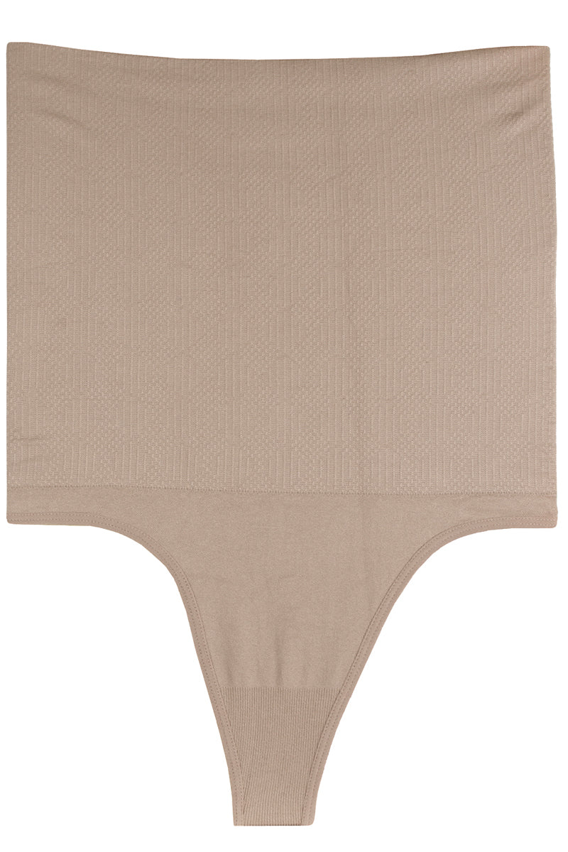 Ladies smooth soft fabric hi waist control