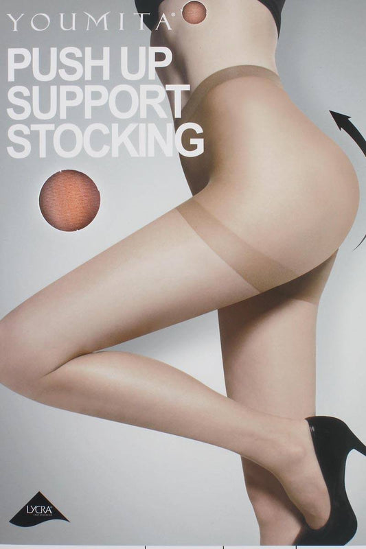 Ladies fashion extra compression on hips for natural butt lift push up stockings