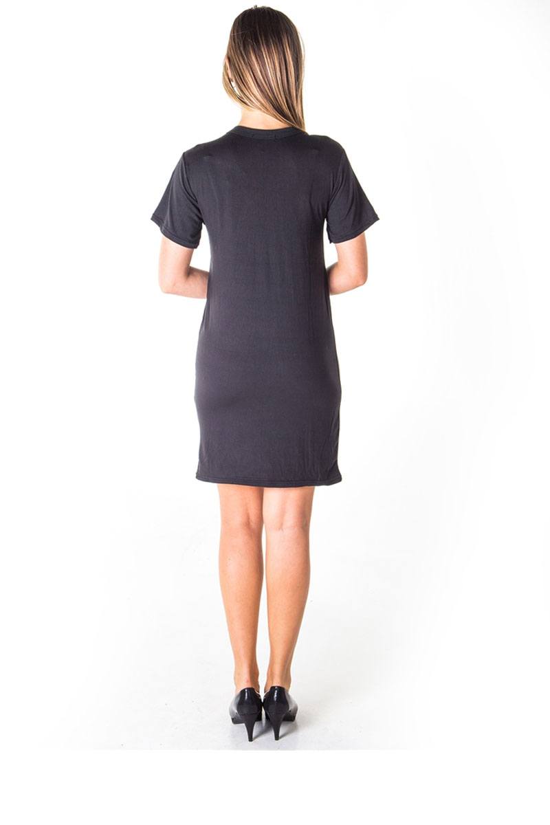 Ladies fashion knit bodycon v neck lace up mini dress