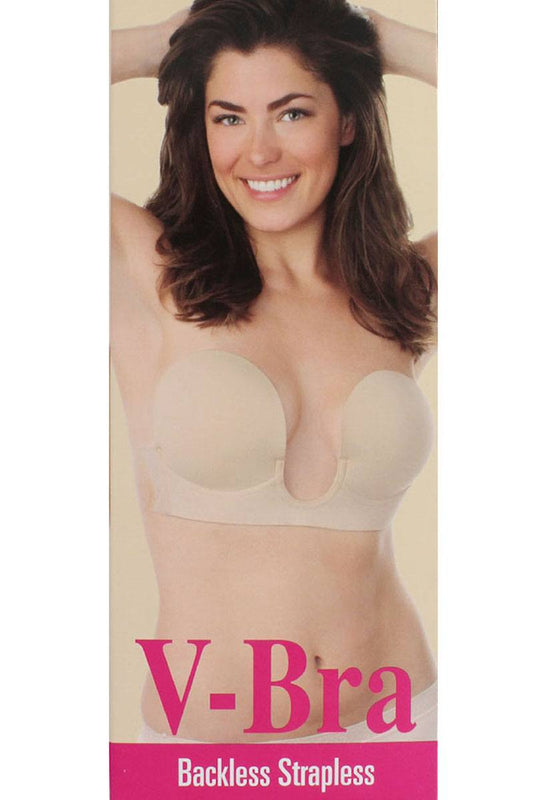 Nude Ladies v-bra backless strapless bra
